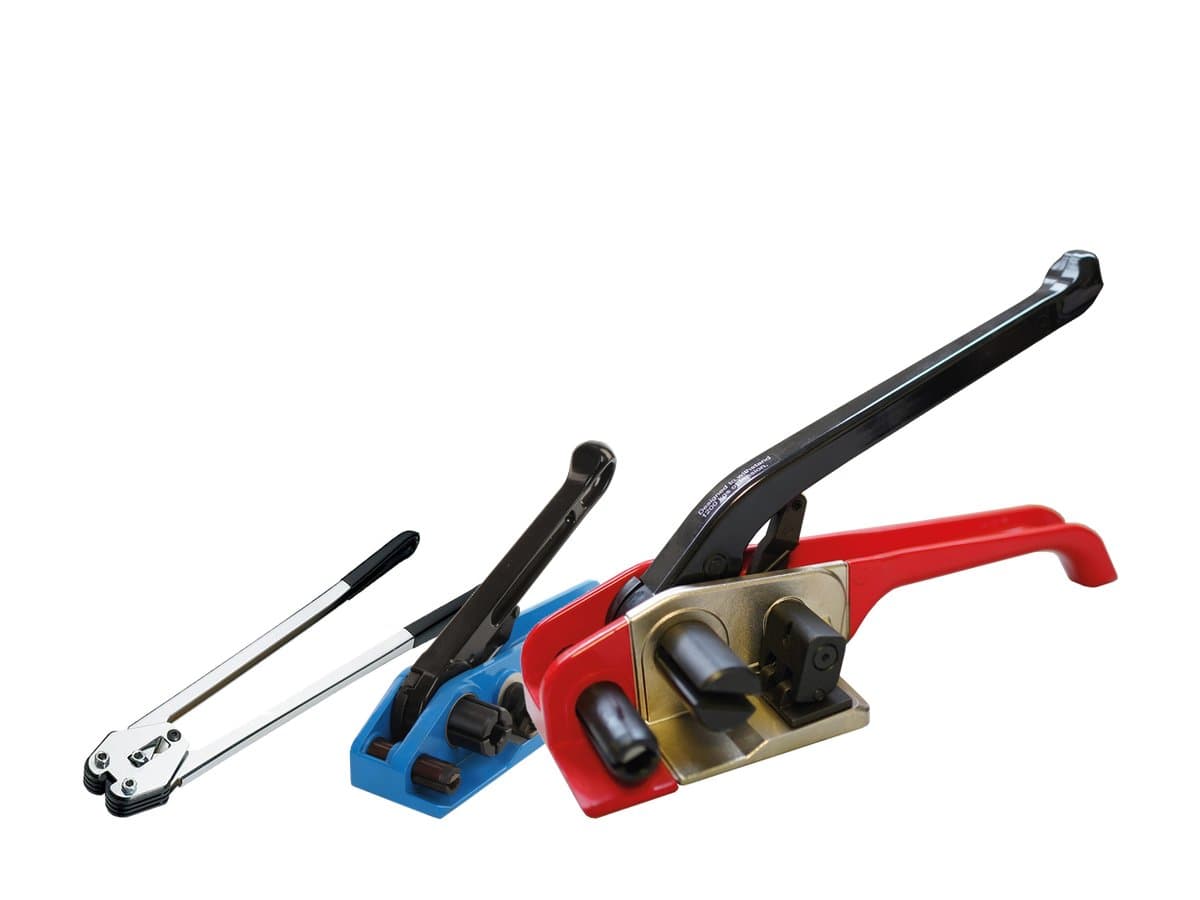 Outils de cerclage manuels feuillards textile et plastique