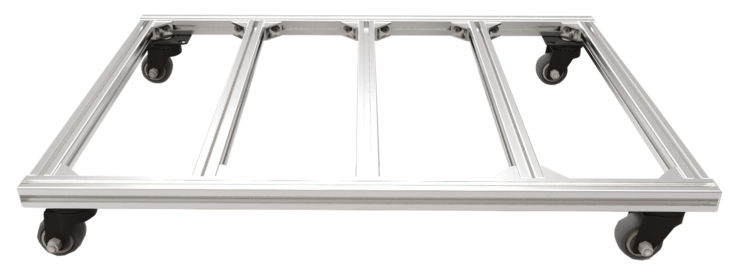 Châssis roulant 170 kg pour DMEG et DCE - dimensions 400x554x79 mm
