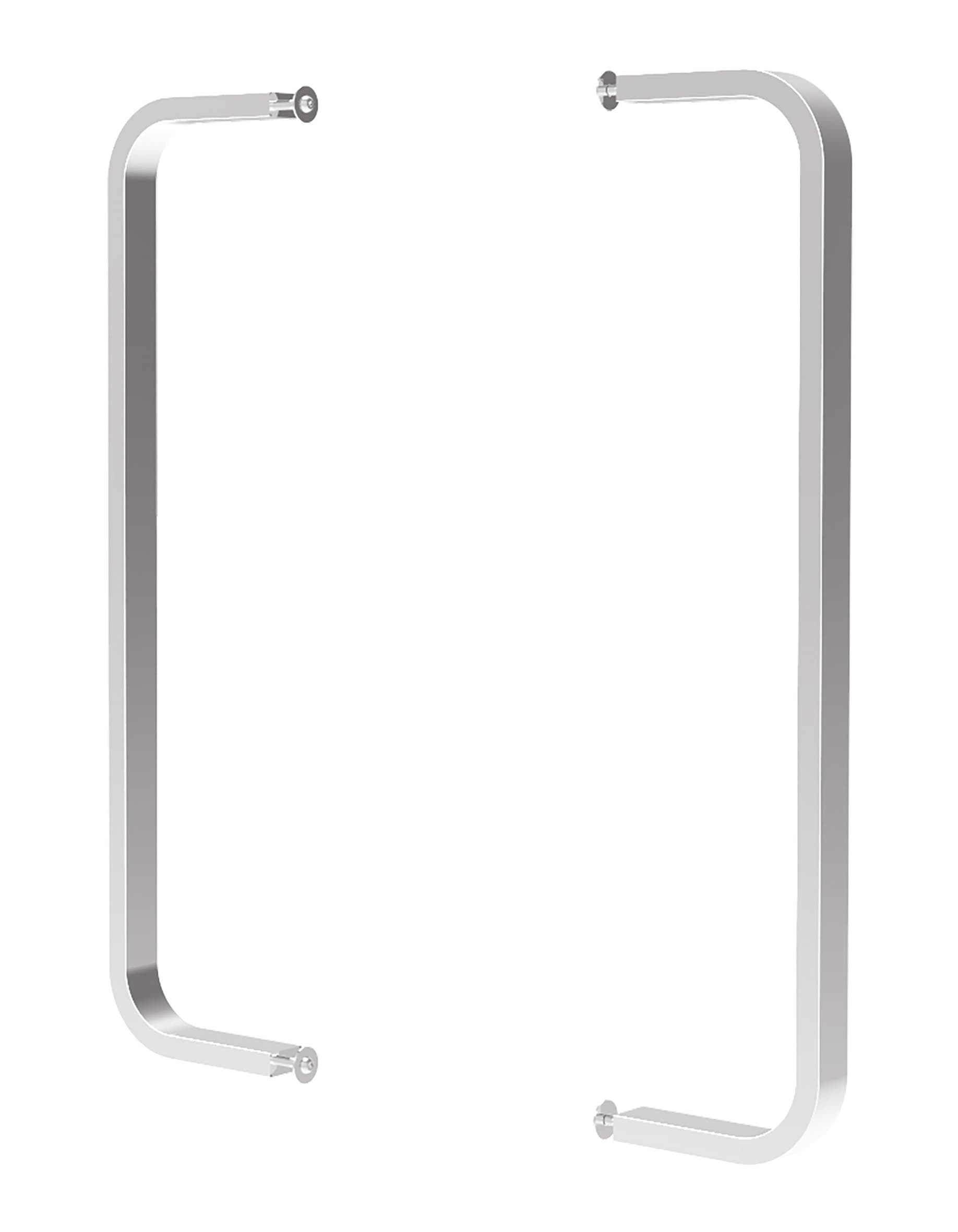 Extensions latérales pour diables électriques DMEG - dimensions 180x40x800 mm