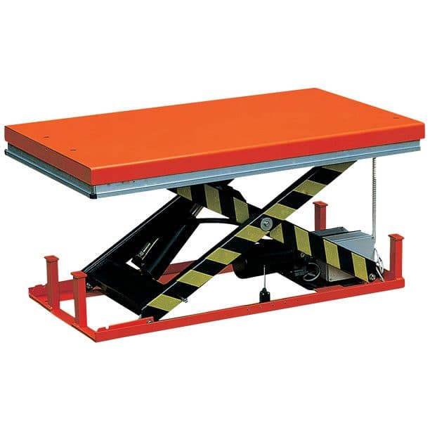 Table élévatrice électrique 1000 kg dimensions plateforme 1300 x 820 mm 220 Volts