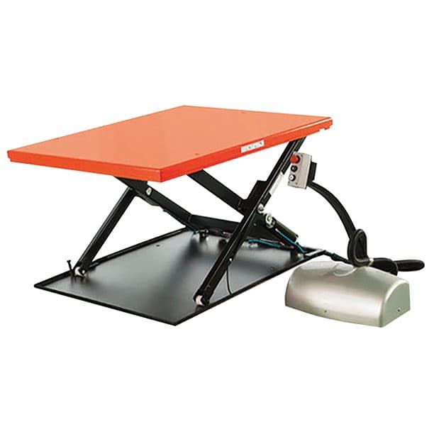 Table élévatrice électrique extra-plate économique 1000 kg