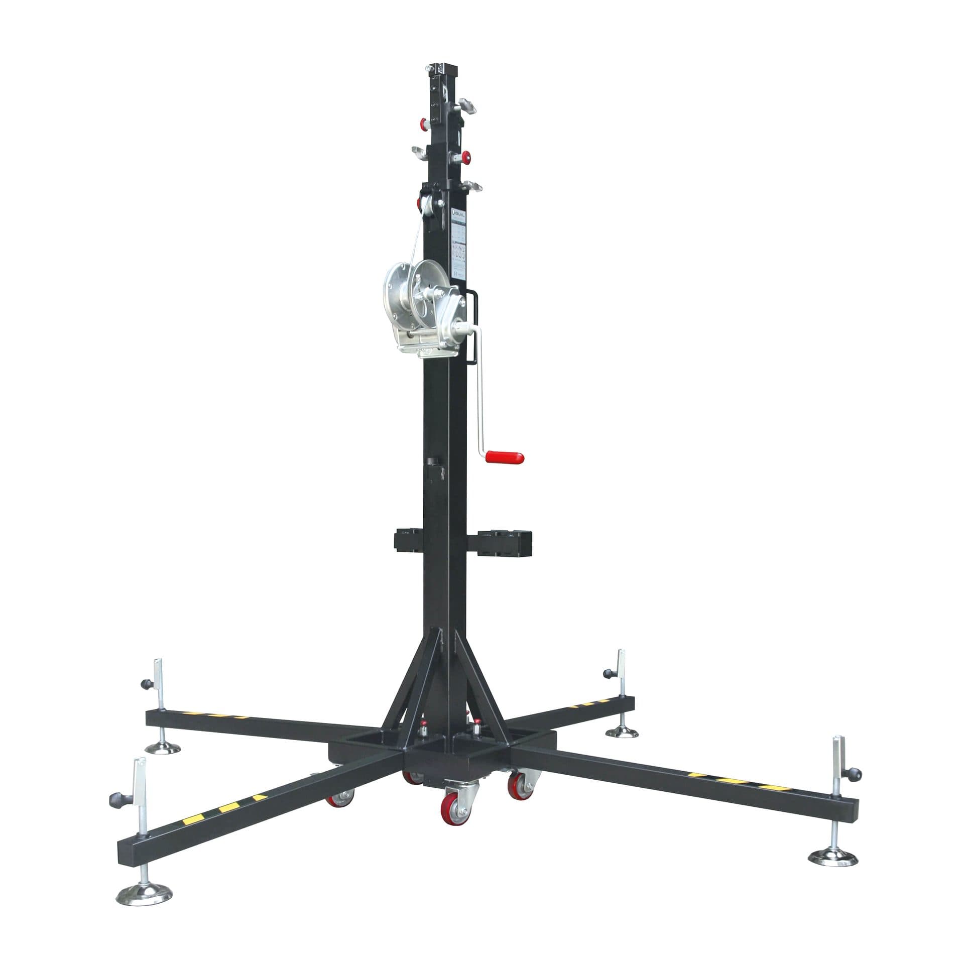 Elévateur lève-charge manuel 85 kg hauteur 3300 mm