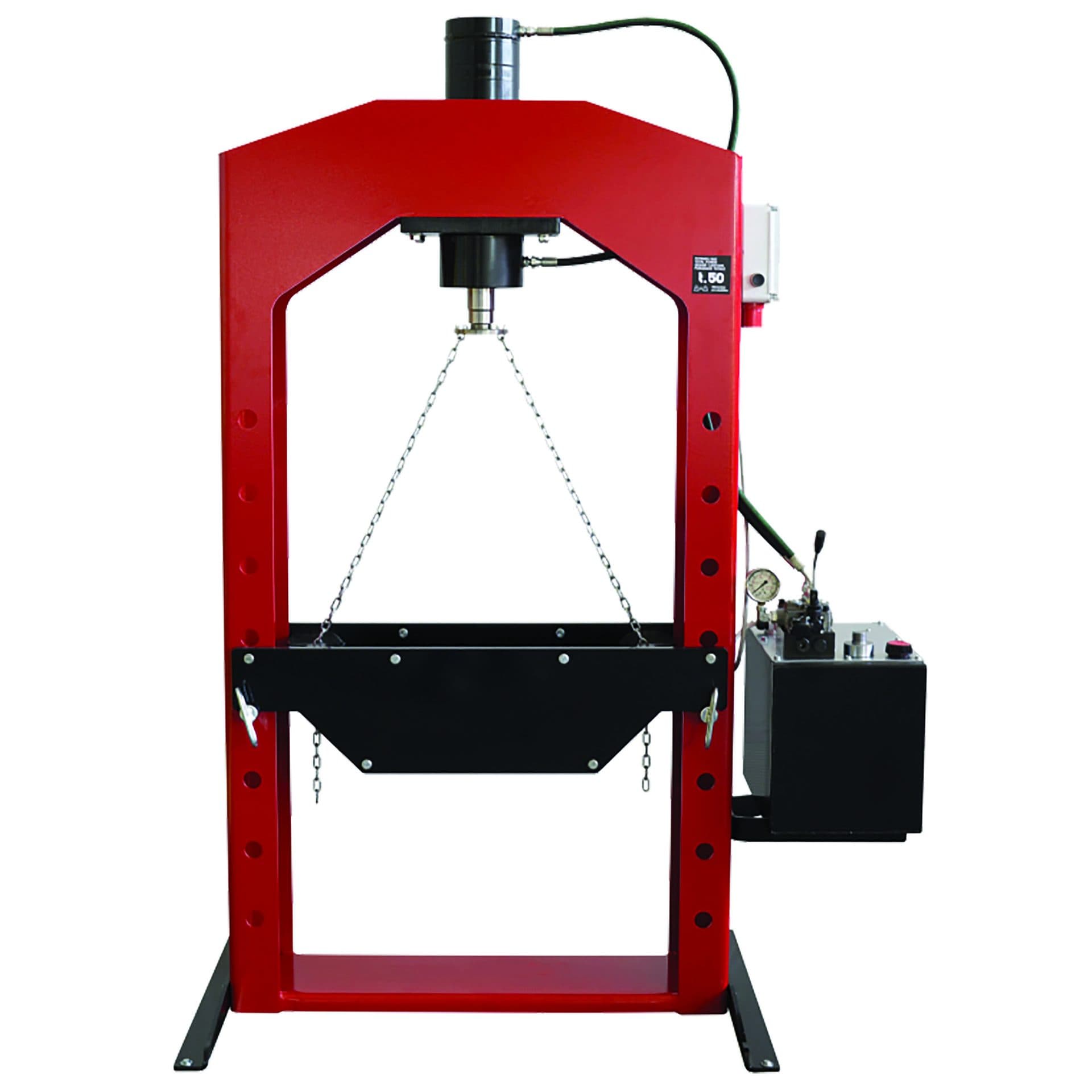 Presse hydraulique motorisée de précision 50 tonnes