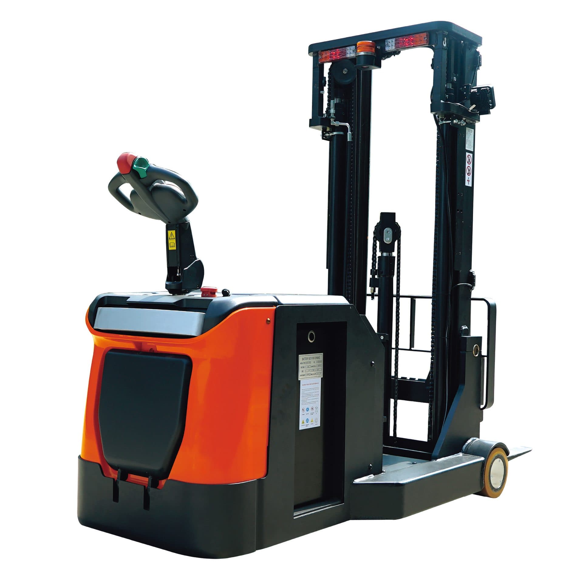 Gerbeur porte-à-faux autoporté 1600 kg lithium, levée 1600 mm, batterie 150 Ah