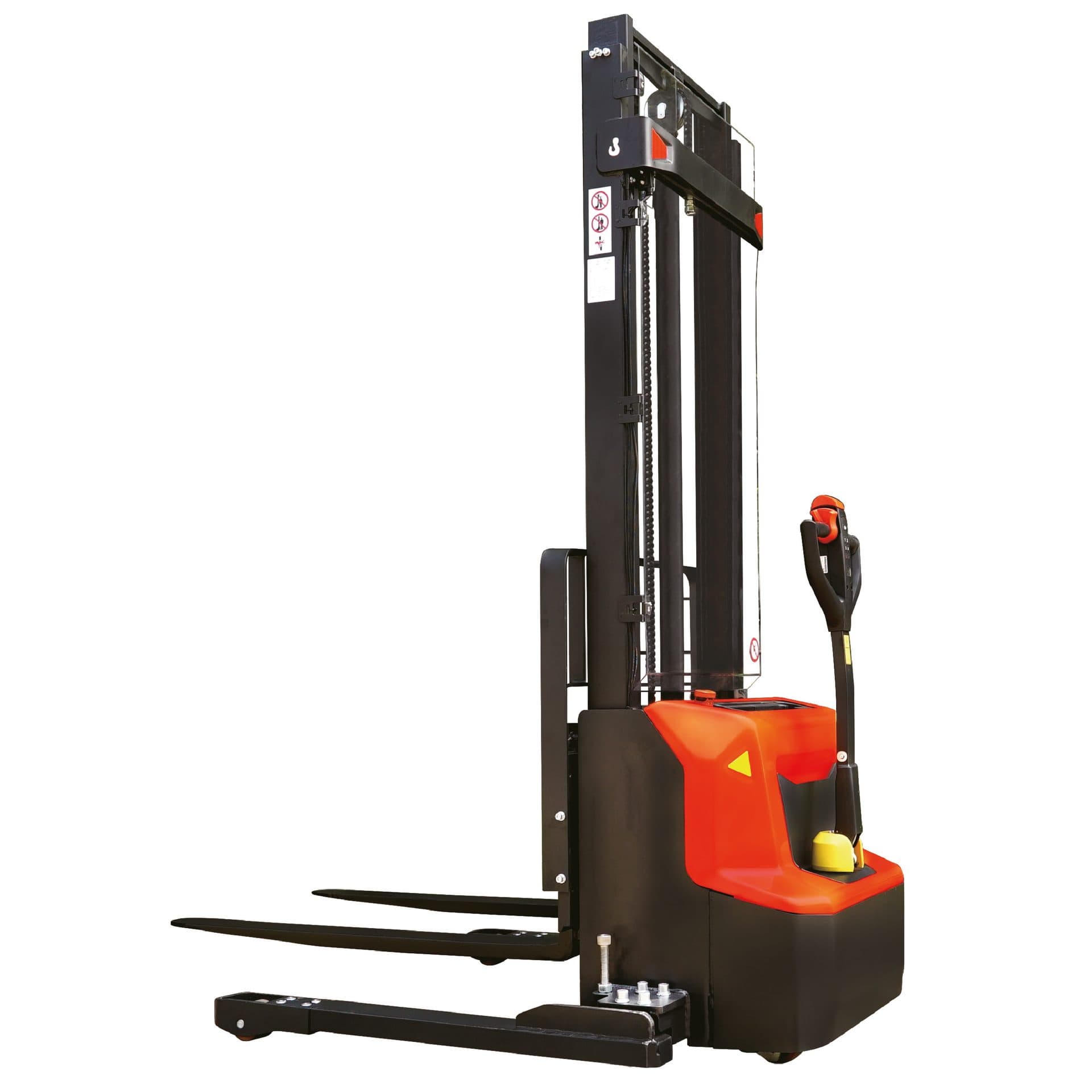 Gerbeur électrique lithium longerons encadrants capacité 1200 kg levée 1514 mm