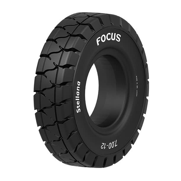 Pneu Stellana FOCUS avec talon noir - dimensions 15 x 4.5 - 8