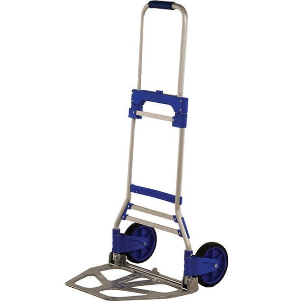 Diable aluminium télescopique et pliable 100 kg